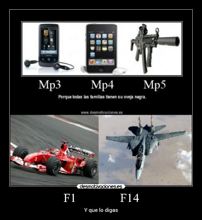 carteles f14 que digas desmotivaciones