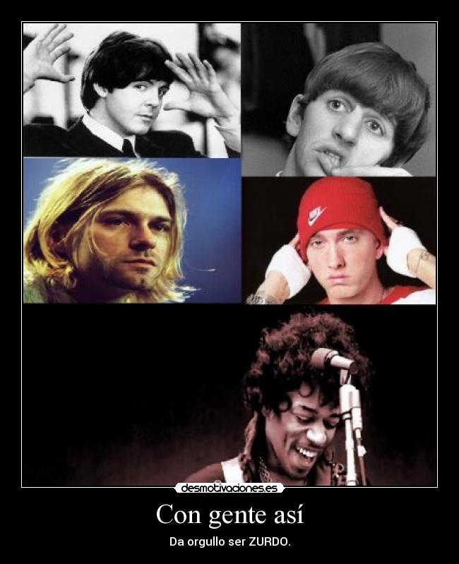 Con gente así - Da orgullo ser ZURDO.