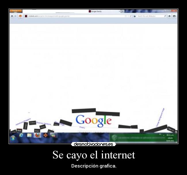 Se cayo el internet -