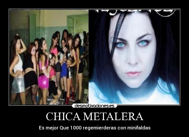 CHICA METALERA -