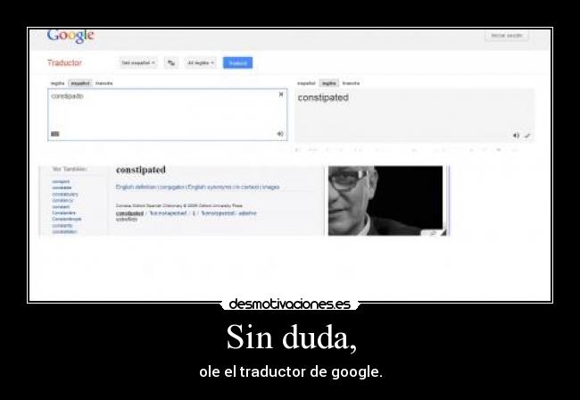 Sin duda, -