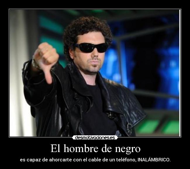 El hombre de negro - 