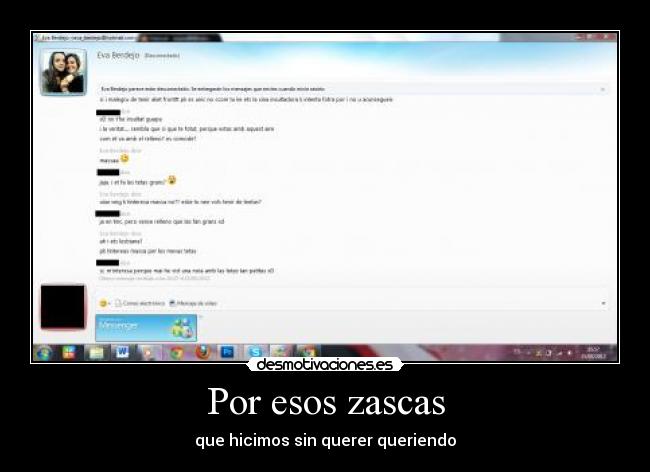 Por esos zascas - que hicimos sin querer queriendo