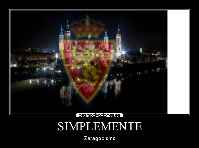 SIMPLEMENTE - Zaragocismo