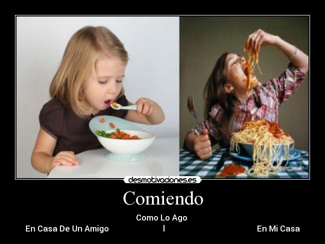 Comiendo -