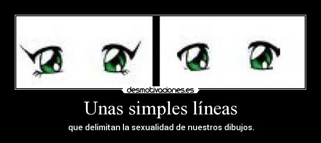 carteles unas simples lineas que delimitan sexualidad nuestros dibujos desmotivaciones