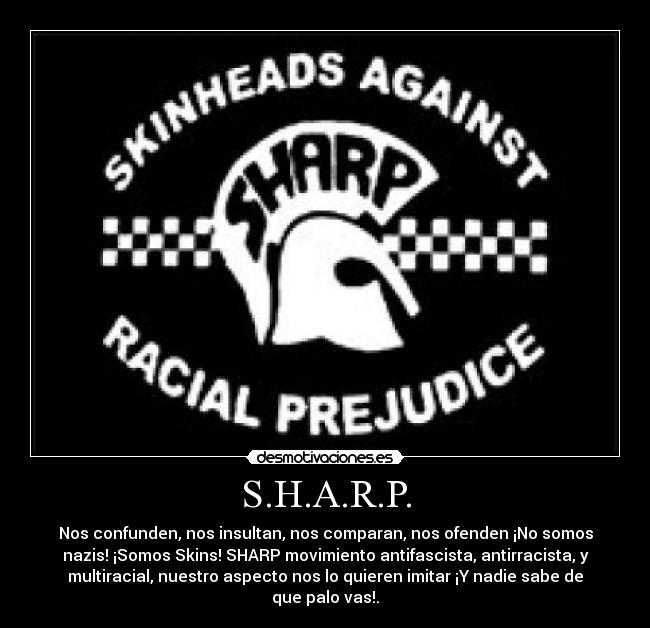 carteles clanlibertario puedes ser skin nazi letra skaparapid sharp ska desmotivaciones