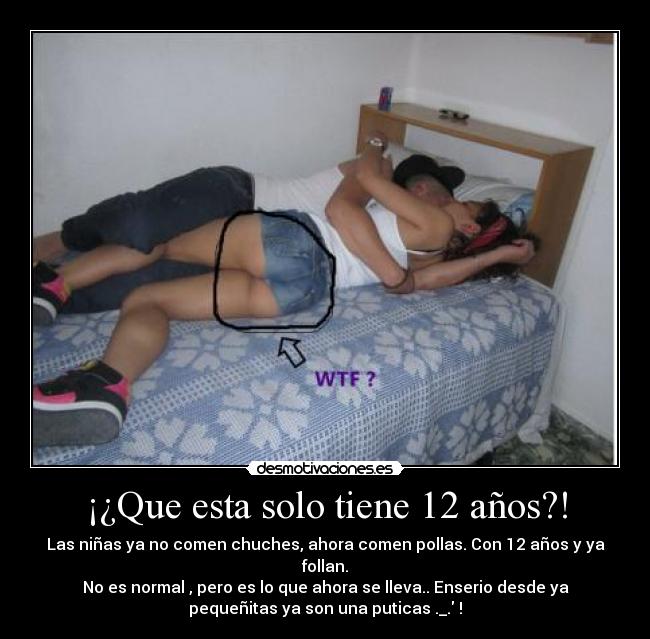 ¡¿Que esta solo tiene 12 años?! -