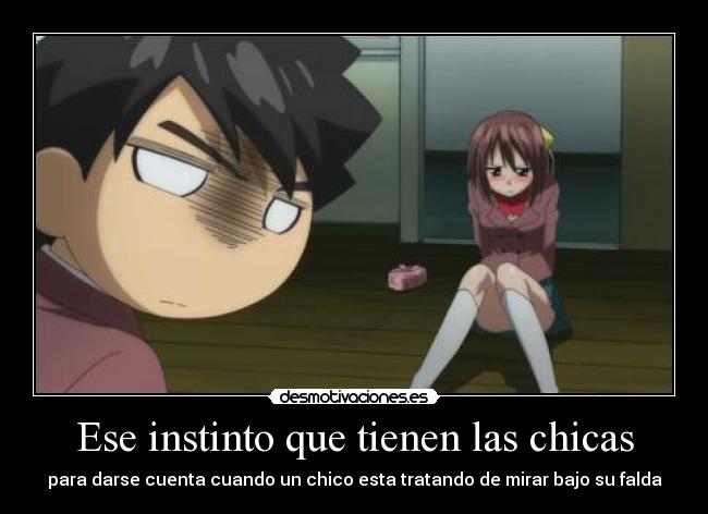 Ese instinto que tienen las chicas - 