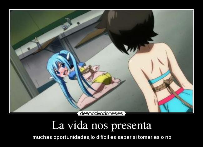 La vida nos presenta -