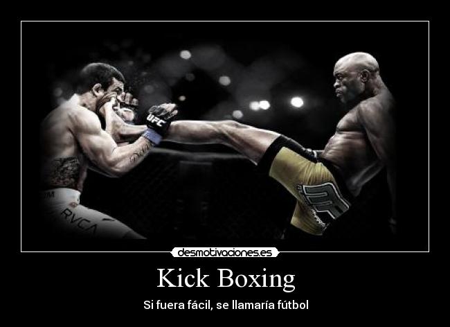 carteles kick boxing desmotivaciones