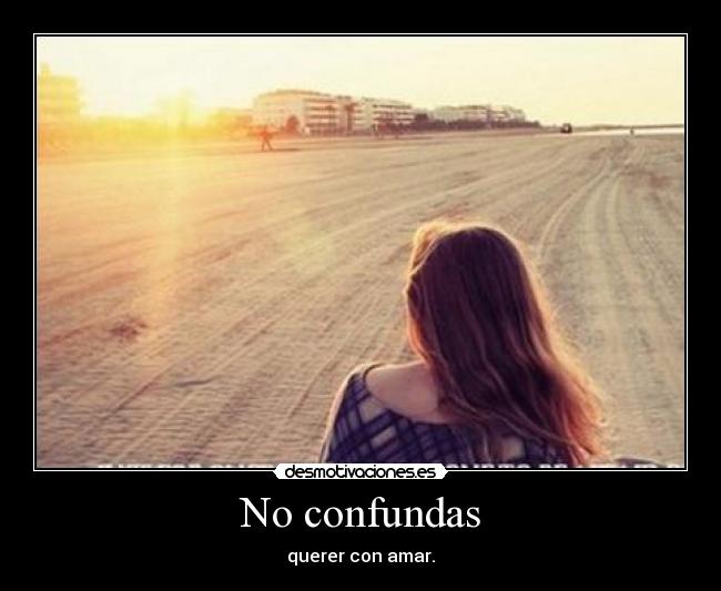 No confundas - 