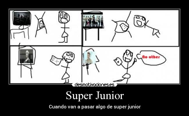 Super Junior - Cuando van a pasar algo de super junior