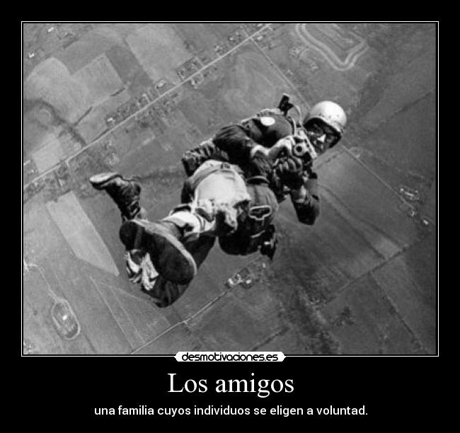 carteles amigos jean baptiste alphonse karr amigos amistad paracaidas foto anonimo13 desmotivaciones