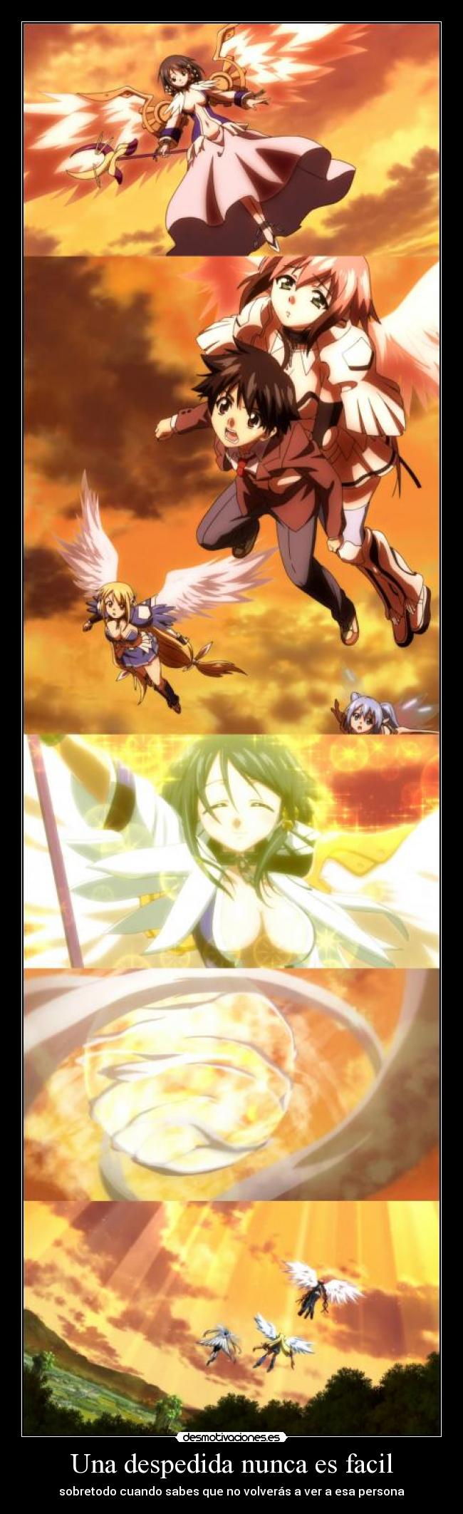 Una despedida nunca es facil - 