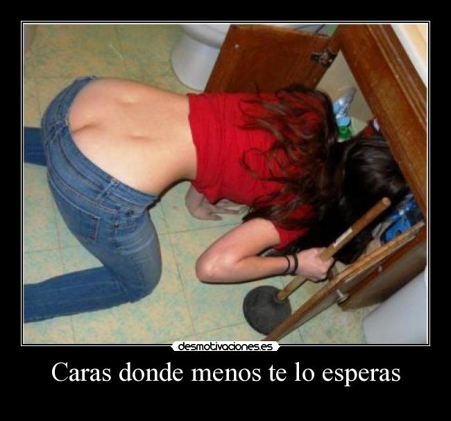 Caras donde menos te lo esperas -