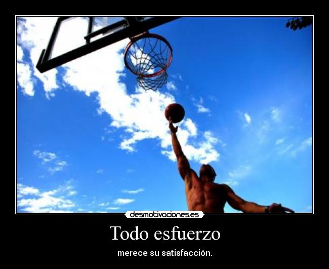 Todo esfuerzo -