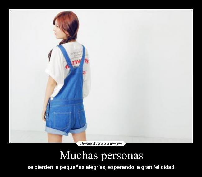 Muchas personas -