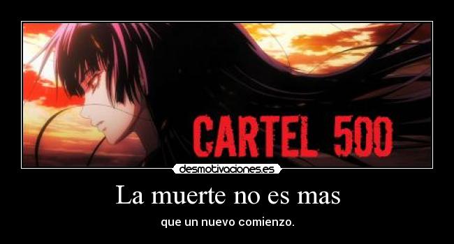 La muerte no es mas -