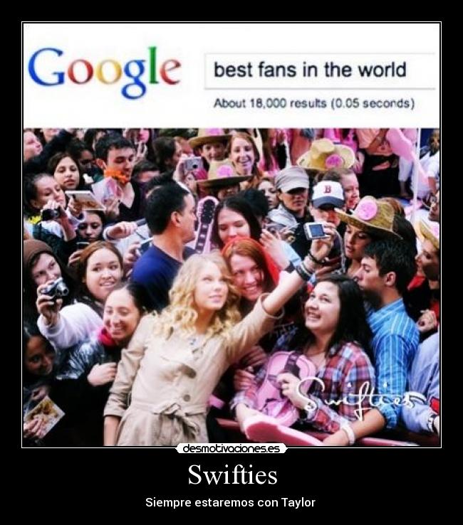 Swifties - Siempre estaremos con Taylor ♥