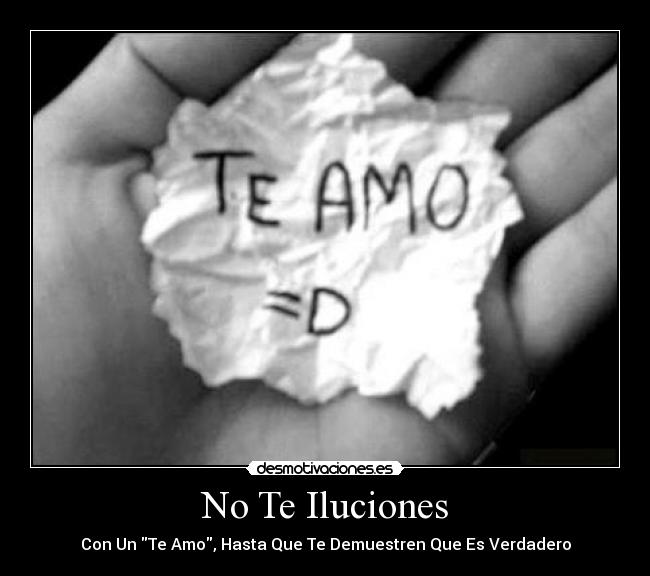 No Te Iluciones - 