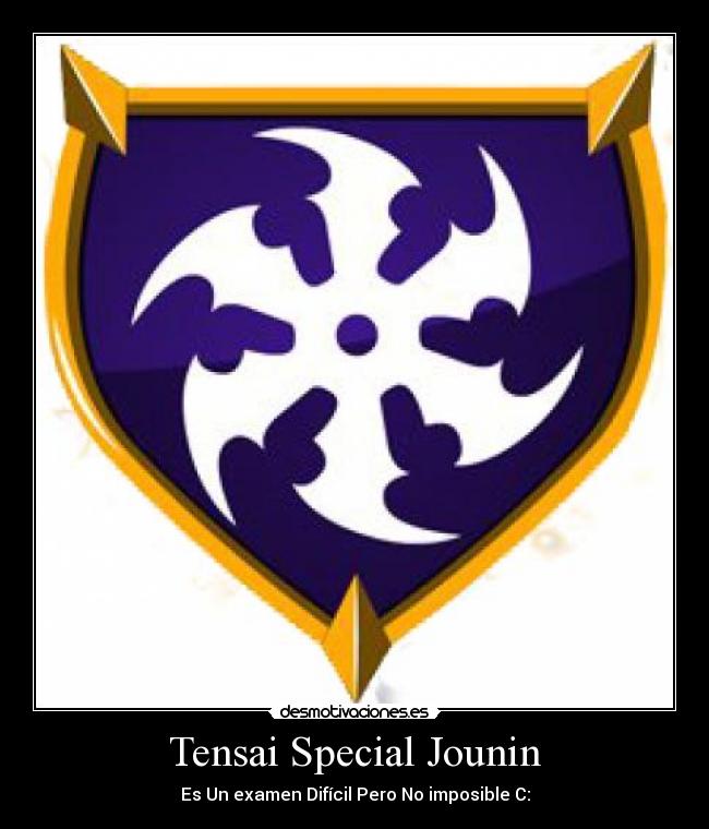 Tensai Special Jounin -