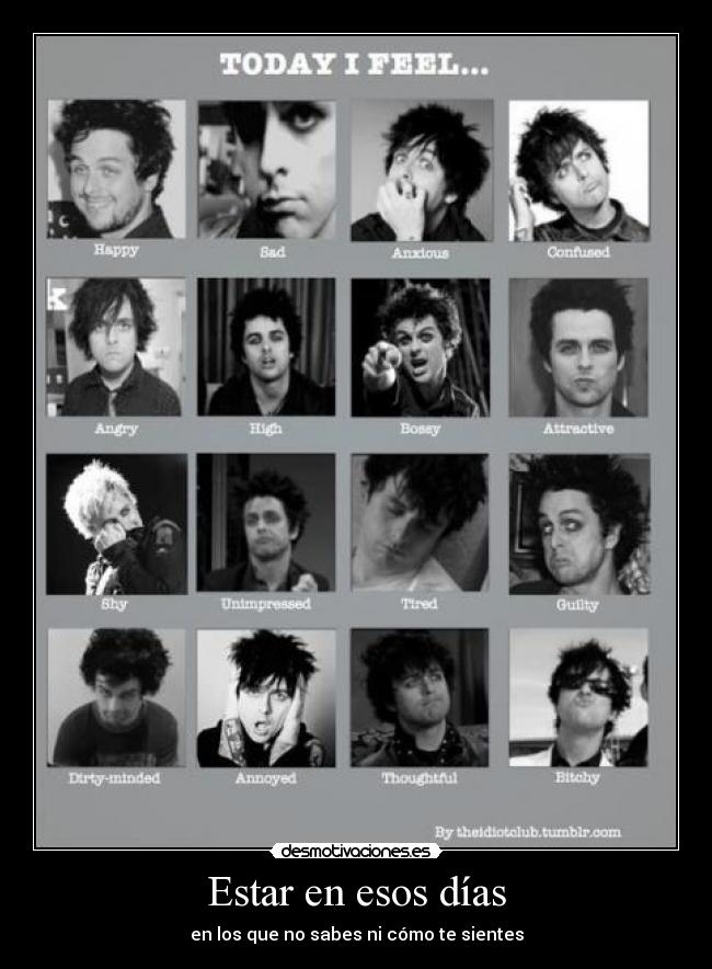 carteles si seguire subiendo fotos billie joe armstrong desmotivaciones