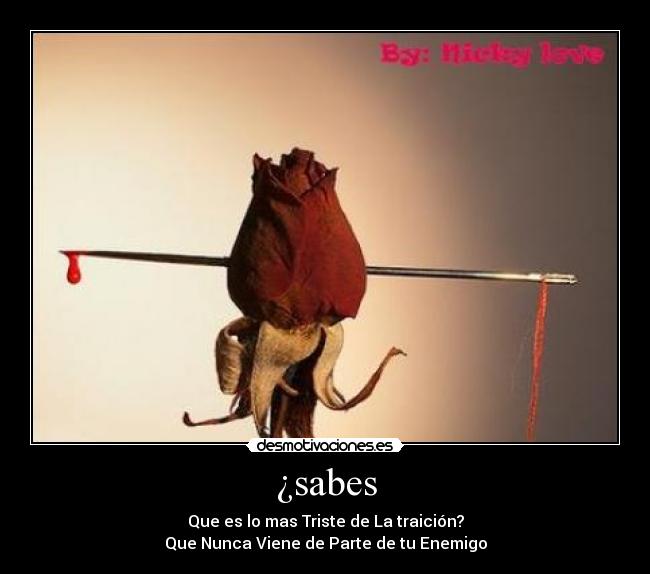 ¿sabes -