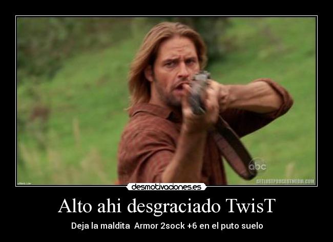 carteles classic conquer red name twist desmotivaciones