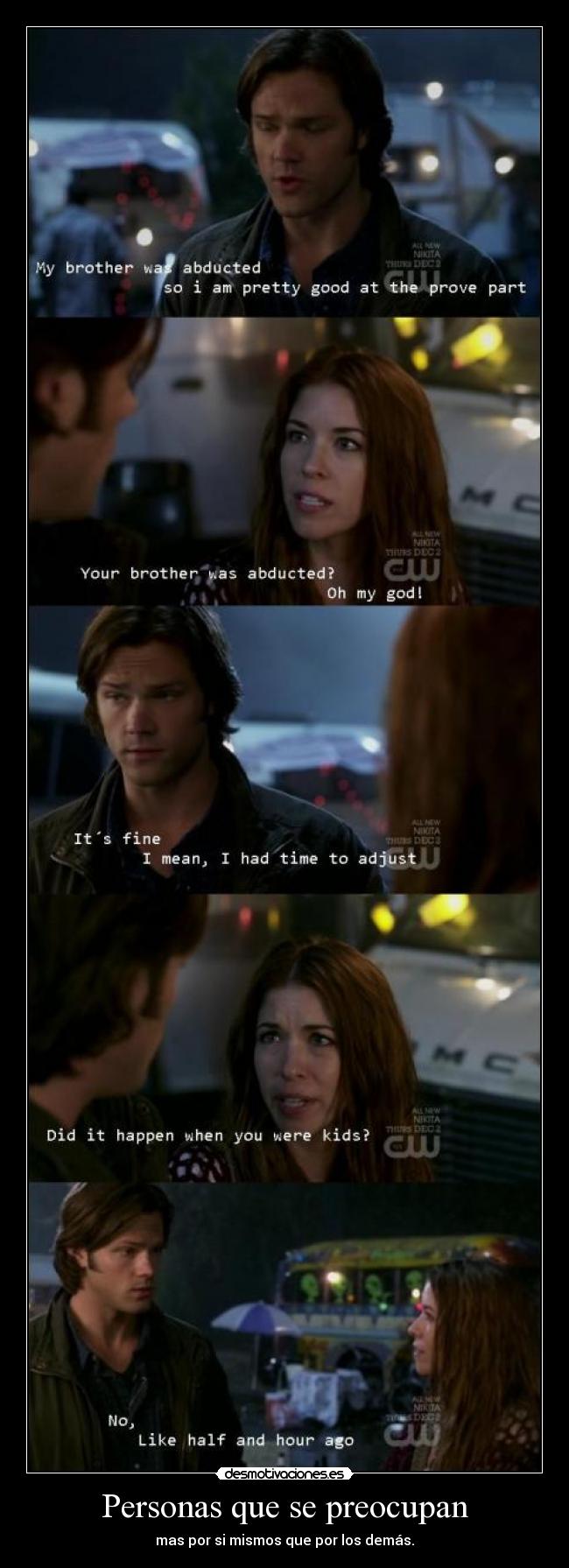 Personas que se preocupan - mas por si mismos que por los demás.