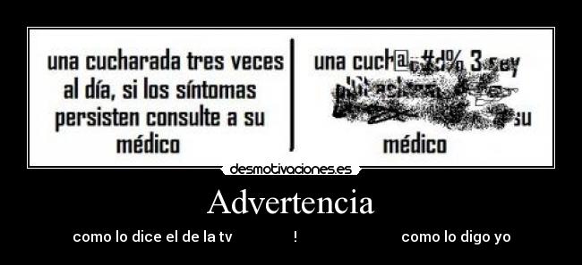 Advertencia - 