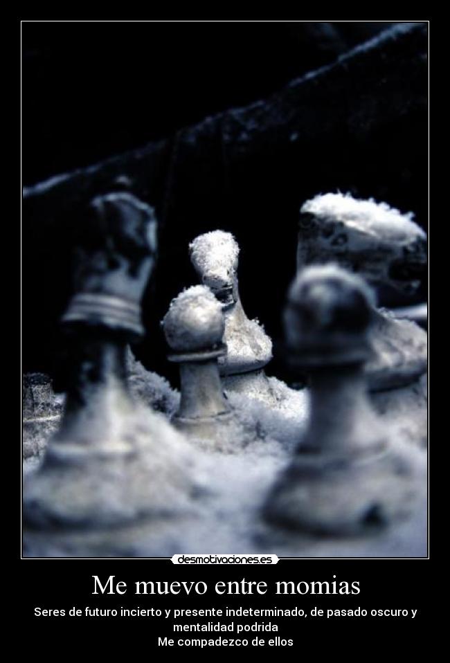 Me muevo entre momias - 