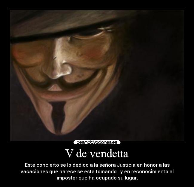 V de vendetta -