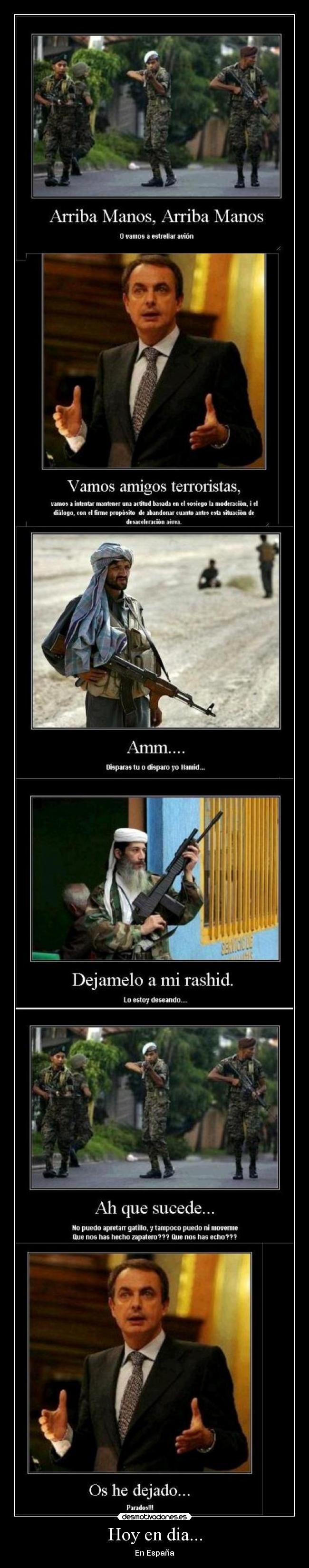 carteles zapatero desmotivaciones