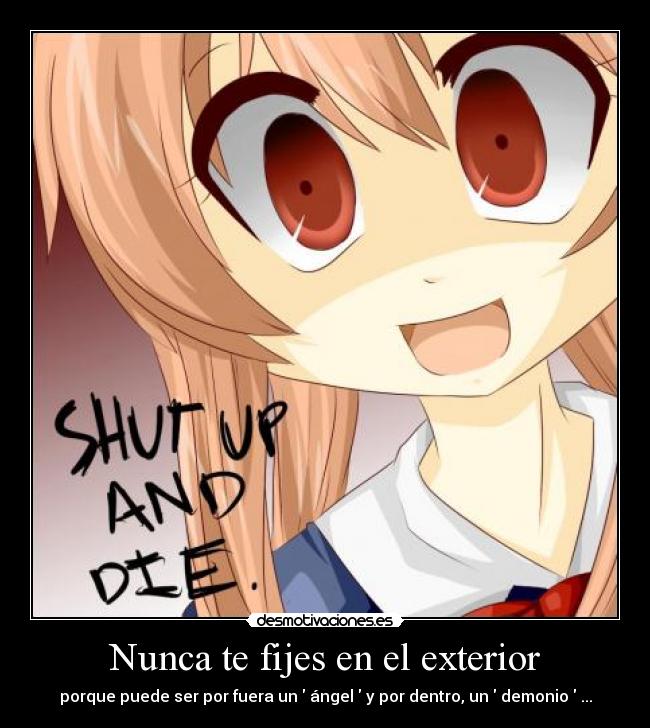 carteles mirai nikki desmotivaciones