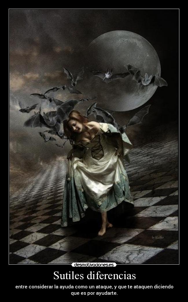 Sutiles diferencias -