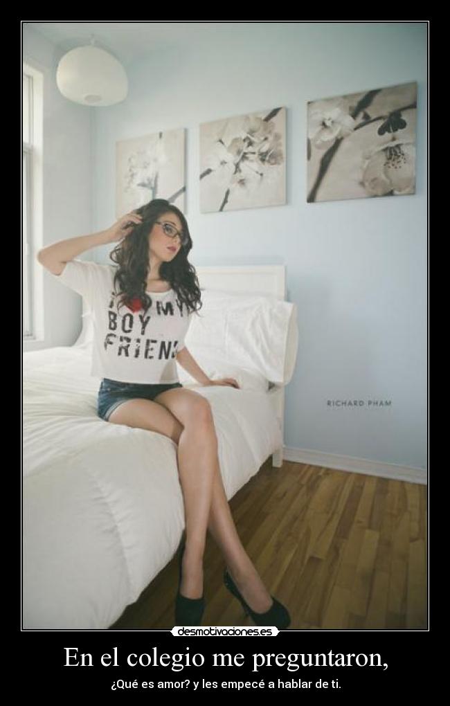 carteles colegio preguntaron que amor les empece hablar desmotivaciones