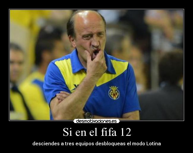Si en el fifa 12 - 