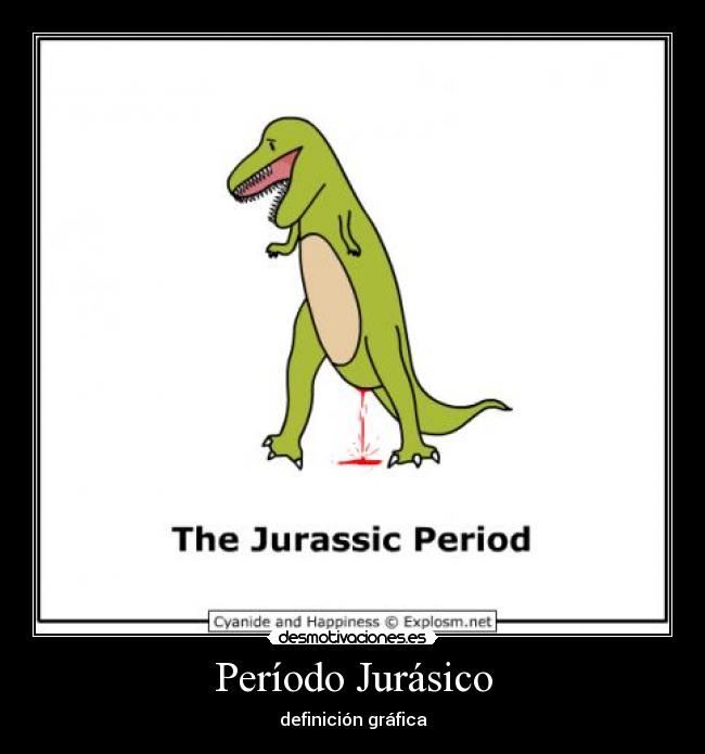 Período Jurásico - definición gráfica