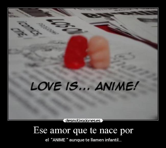 Ese amor que te nace por -