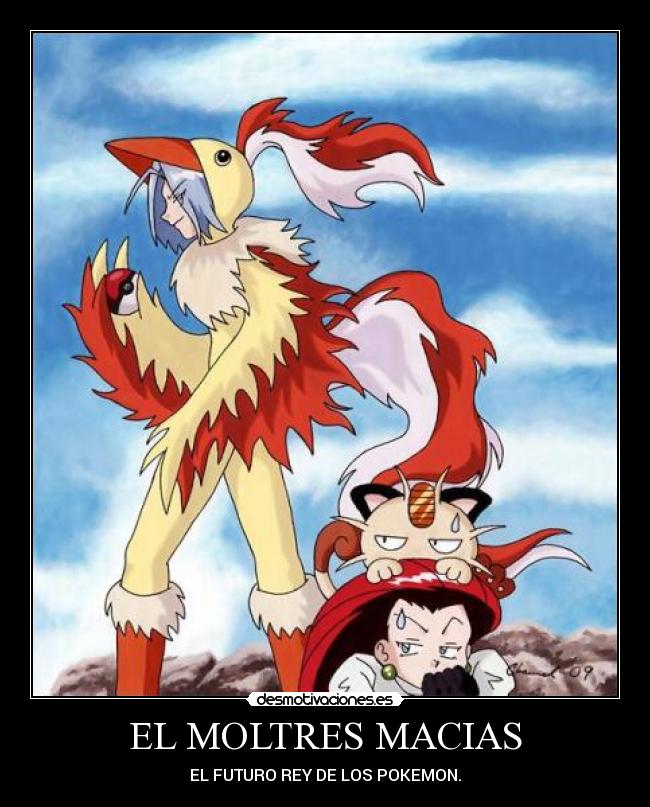 EL MOLTRES MACIAS - EL FUTURO REY DE LOS POKEMON.
