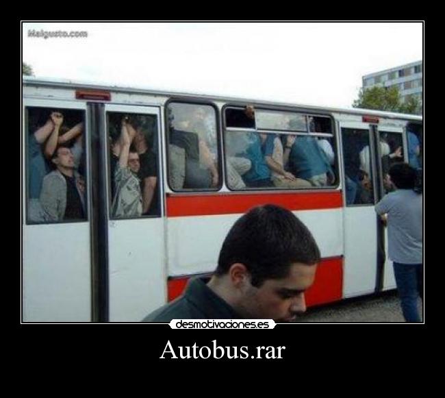 carteles bus desmotivaciones