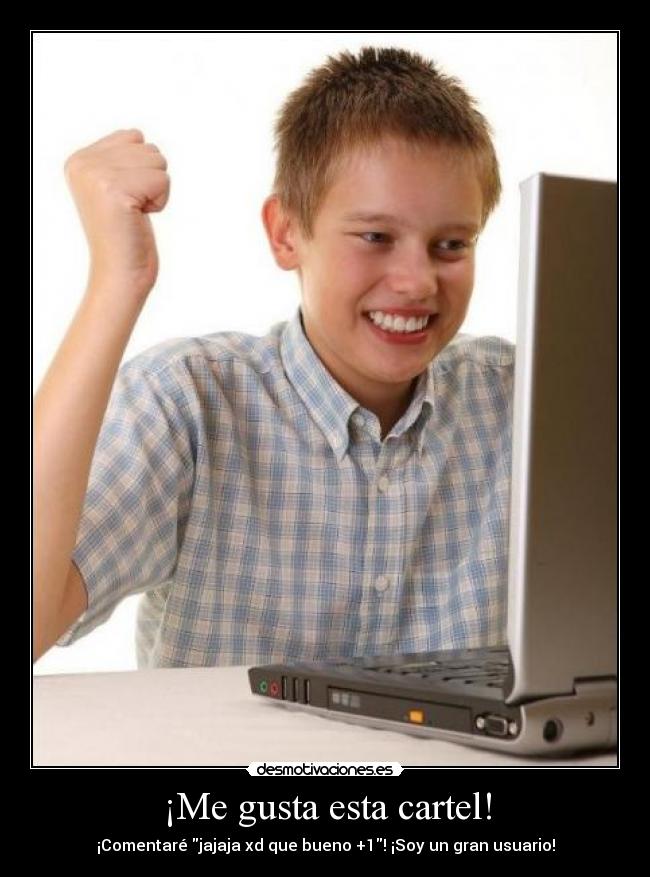 ¡Me gusta esta cartel! -