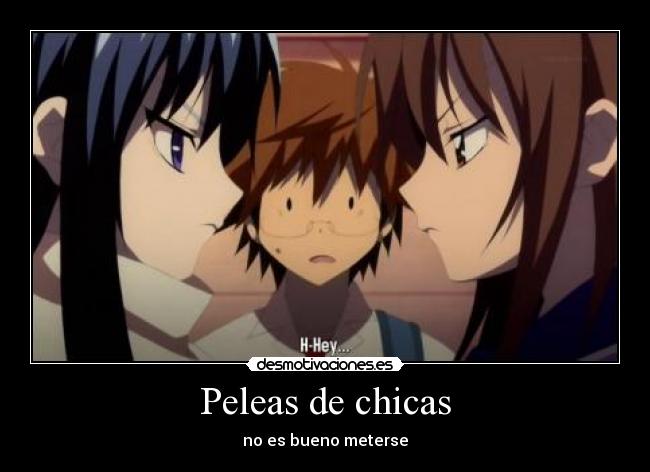 Peleas de chicas - no es bueno meterse