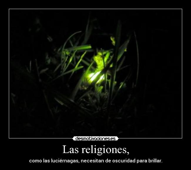 Las religiones, -