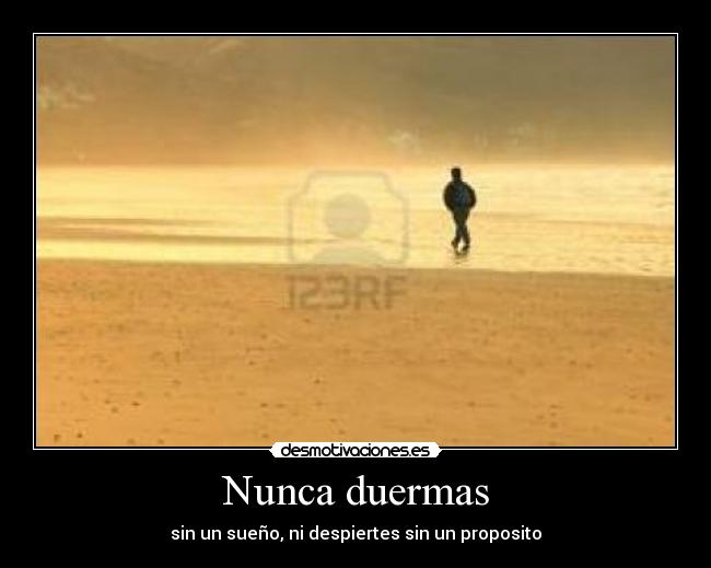 Nunca duermas -