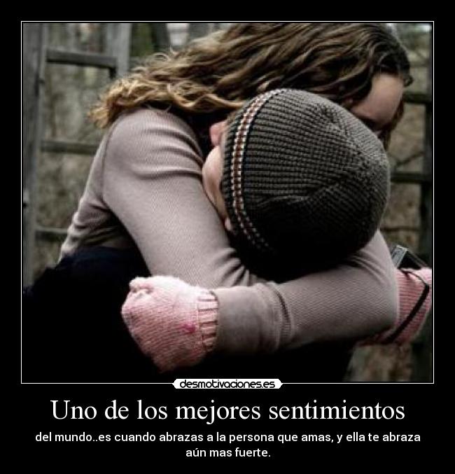 Uno de los mejores sentimientos -