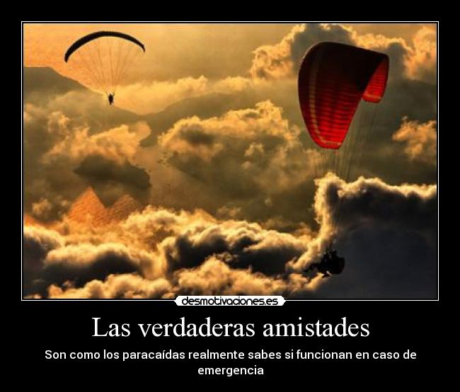 Las verdaderas amistades - 