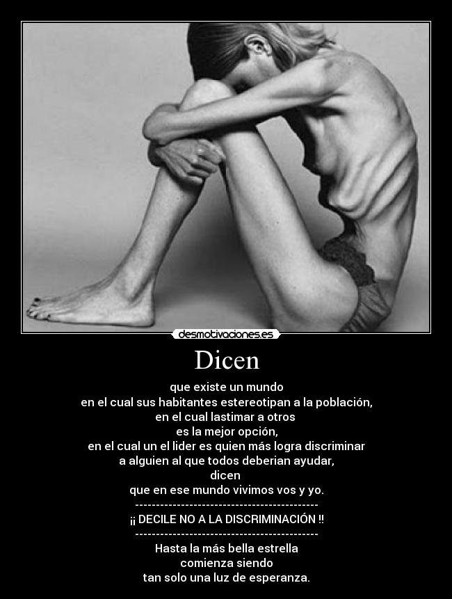 carteles expongo mensaje fuerte que debe hacer reflexionar sociedad sin duda alguna desmotivaciones