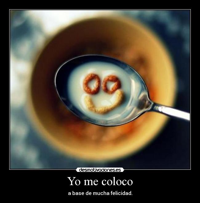 Yo me coloco -